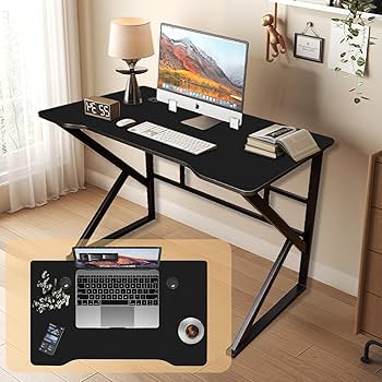 ゲーミングデスク パソコンデスク K字 机 pcデスク 配線穴付き 勉強机 Amazon | ゲーミングデスク パソコンデスク K字 机 pcデスク 配線穴